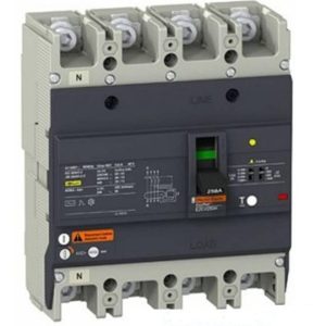 Thiết bị đóng cắt EZC250 4P 63A type H,lcu=36ka 415 VAC EZC250H4250 Schneider