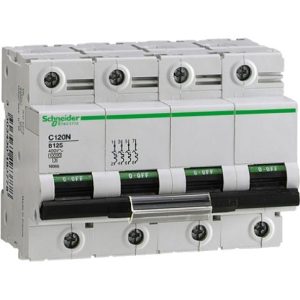MCB 4P 125A 10kA A9N18376 Schneider