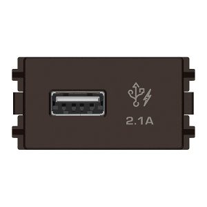 Ổ sạc USB 2.1A đơn, Size S 8431USB_BZ Schneider
