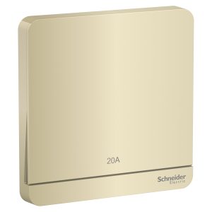 Bộ công tắc đơn 2 cực 20A màu vàng E8331D20N_WG_G19 Schneider