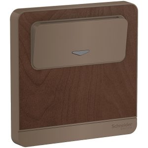 Bộ công tắc chìa khóa thẻ màu gỗ E8331EKT_WD_G19 Schneider