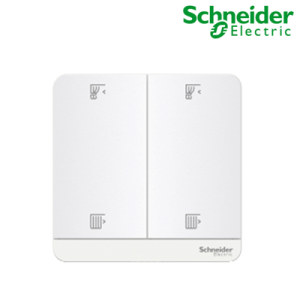 Bộ công tắc điều khiển rèm 10A màu trắng E8332C_WE_G19 Schneider