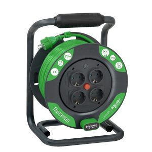 Ổ cắm kéo dài 20 mét IP 20 tiết diện dây 1.5 mm IMT33140 Schneider