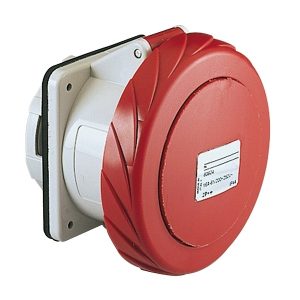 Ổ cắm gắn âm dạng thẳng 4P + E 400V IP67 PKF16G735 Schneider