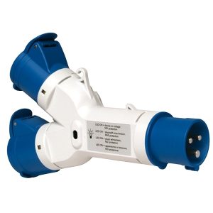 Ổ Nối 2 Ngã 2P+E 16A 230V IP44 &amp IP67 PKZM403 Schneider