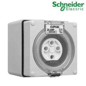 Ổ cắm có đế 4P 500V IP66 S56SO420GY Schneider