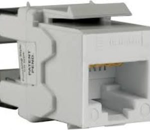 Modular Jack RJ45, loại keystone Cat6 UTP, Màu Trắng DC6KYSTUWT Schneider