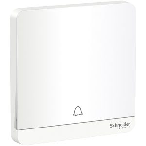 Bộ nút nhấn chuông đơn 10A màu trắng E8331BPL1_WE_G19 Schneider