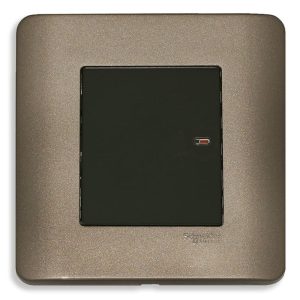 Bộ công tắc đơn 1 chiều 16A màu đồng E8431_1_SZ_G19 Schneider