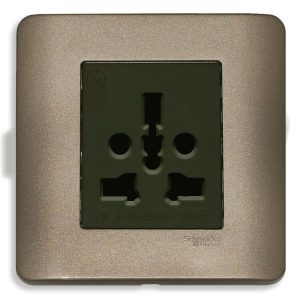 Ổ cắm đơn đa năng 16A màu đồng E84426_16TS_SZ_G19 Schneider