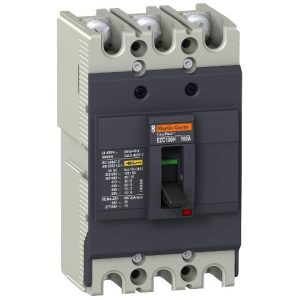 MCCB 3P 15A 30kA EZC100H3015 Schneider