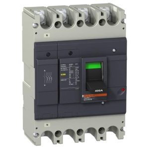 MCCB 4P 320A 36kA EZC400N4320N Schneider