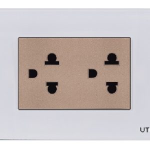 Q120-Bộ ổ cắm đôi US