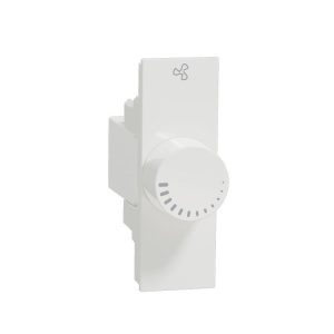 Công tắc điều chỉnh tốc độ quạt, size S, 40-500W M3T1V400FM_WE : quạt trần và quạt hút. Không có chức năng ON/OFF Schneider