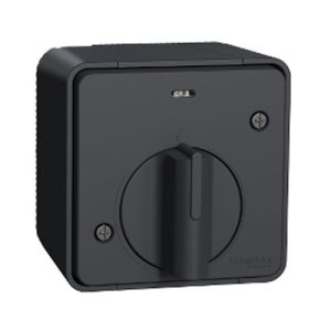 Mureva Styl – mechanical time delay switch – surface mounting – grey MUR35067 Schneider
