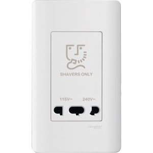 Ổ cắm dao cạo râu A84727_WE Schneider