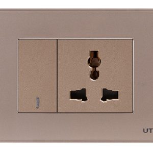 Q120-Công tắc và ổ cắm 3 chấu