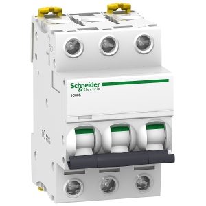 MCB 3P 63A 15kA A9F94363 Schneider