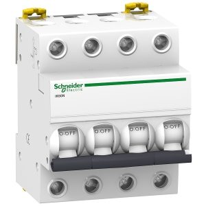 MCB 4P 10A 6kA A9K24410 Schneider