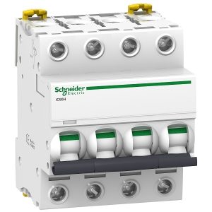 MCB 4P 10A 10kA A9F84410 Schneider