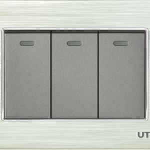 Bộ 3 công tắc 1 chiều cỡ S V7.0PGK11SS + V7.0PM3