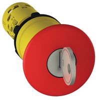 Nút dừng khẩn cấp Ø40 mở bằng chìa khóa loại XB7 XB7NS9445 Schneider