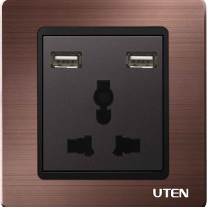 Ổ cắm 3 chấu và USB