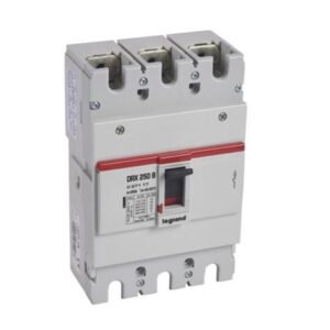 MCCB – DRX 250 – Icu 25 kA – 415 V~ – 3P – In 250 A – 027117 Legrand