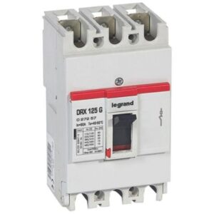 MCCB – DRX 125 – Icu 20 kA – 415 V~- 3P – In 80A – 027257 Legrand