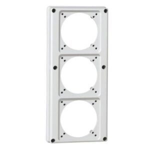 Faceplate for combined unit P17 – 3 sockets 16 A – 057714 Legrand