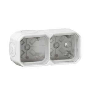 Khung đỡ chống thấm 2M – IP55 – Xám | 069690 Legrand