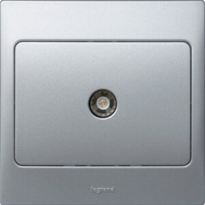Ổ cắm Ti vi, màu xám bạc – 283151 Legrand