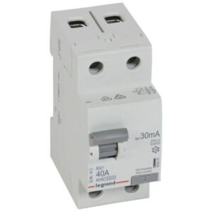 RCD RX³ – 2P – 230 V~ – 40 A – 30 mA – A type – 402037 Legrand