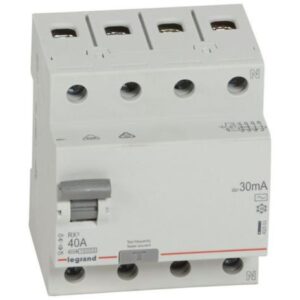 RCCBs RX3 AC type 4P ~ 400V 30 mA 40A – 402063 Legrand