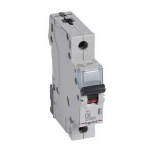 MCB TX3 10kA 1P ~230/400V 6A – 404167 Legrand