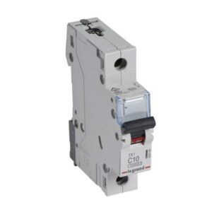 MCB TX3 10kA 1P ~230/400V 10A – 404169 Legrand