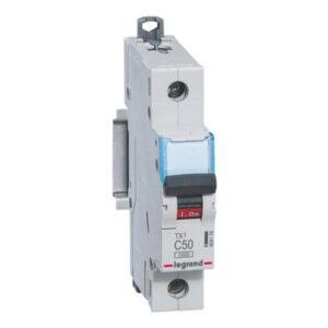 MCB TX3 10kA 1P ~230/400V 50A – 404176 Legrand