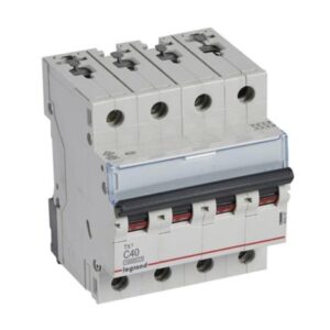 MCB TX3 10kA 4P ~230/400V 40A – 404260 Legrand