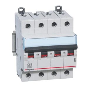 MCB TX3 10kA 4P ~230/400V 63A – 404262 Legrand