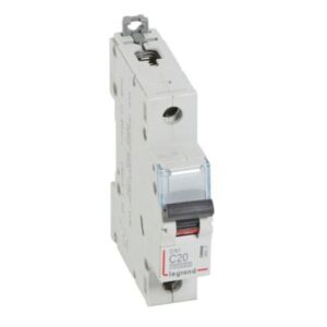 MCB DX3 10kA 1P ~230/400V 20A -409115 Legrand