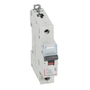 MCB DX3 10kA 1P ~230/400V 25A – 409116 Legrand