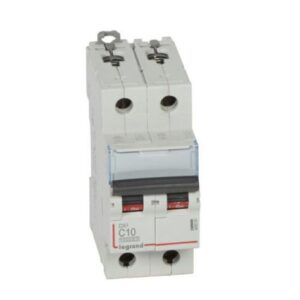 MCB DX3 10kA 2P ~230/400V 10A – 409200 Legrand