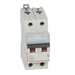 MCB DX3 10kA 2P ~230/400V 32A – 409205 Legrand