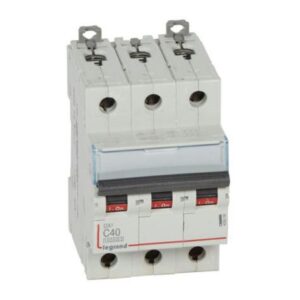 MCB DX3 10000A 3 pole 40A curve C – 409258 Legrand