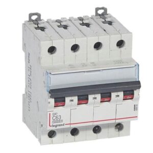 MCB DX3 10kA 4P ~230/400V 63A – 409342 Legrand