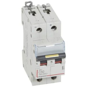 MCB DX3-DC- 2P – 12V/500V 50A – 409573 Legrand