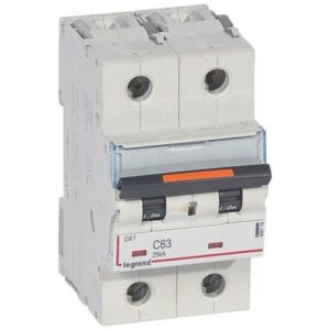 MCBs DX3 25kA 2P ~230/400V 63A – 409774 Legrand