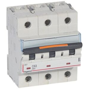 MCBs DX3 25kA 3P ~230/400V 63A – 409787 Legrand
