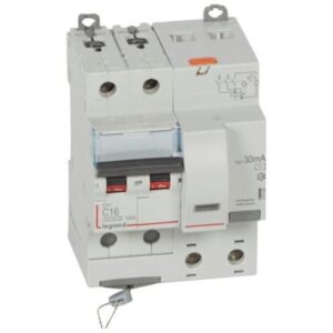 RCBOs DX3 6kA 2P, IΔn = 30mA 16A – 411158 Legrand