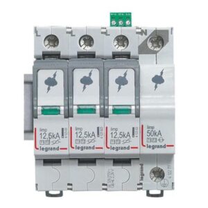 Thiết bị chống sét lan truyền -bảo vệ bảng phân phối chính -T1+T2 -limp 12,5 kA/cực – 412277 Legrand